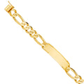 14K Yellow Gold Men's & Link Bracelet - AB741