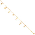 14K Yellow Gold Assorted Fancy Bracelet - AB770