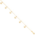 14K Yellow Gold Assorted Fancy Bracelet - AB772