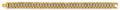 14K Yellow Gold Men's & Link Bracelet - AB807