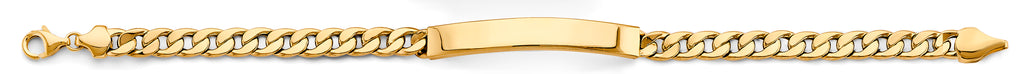 14K Yellow Gold Men's & Link Bracelet - AB810
