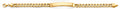 14K Yellow Gold Men's & Link Bracelet - AB810