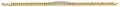 14K Yellow Gold Men's & Link Bracelet - AB813