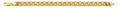 14K Yellow Gold Assorted Fancy Bracelet - AB820