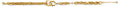 14K Yellow Gold Assorted Fancy Bracelet - AB824