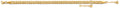 14K Yellow Gold Assorted Fancy Bracelet - AB837
