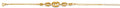 14K Yellow Gold Assorted Fancy Bracelet - AB840