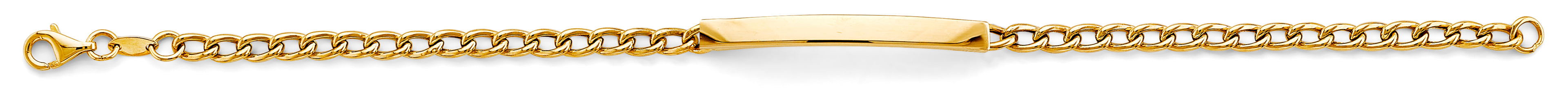 14K Yellow Gold Assorted Fancy Bracelet - AB846