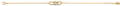 14K Yellow Gold Assorted Fancy Bracelet - AB849