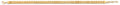 14K Yellow Gold Assorted Fancy Bracelet - AB860
