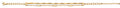 14K Yellow Gold Assorted Fancy Bracelet - AB885
