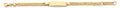 14K Yellow Gold Baby ID Bracelet - AB901