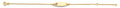 14K Yellow Gold Baby ID Bracelet - AB917
