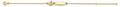 14K Yellow Gold Baby ID Bracelet - AB921