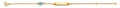14K Yellow Gold Baby ID Bracelet - AB923