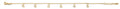 14K Yellow Gold Assorted Fancy Bracelet - AB934