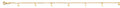 14K Yellow Gold Assorted Fancy Bracelet - AB936