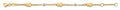 14K Yellow Gold Baby ID Bracelet - AB941