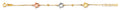 14K Yellow Gold Baby ID Bracelet - AB942