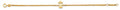 14K Yellow Gold Baby ID Bracelet - AB951