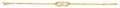 14K Yellow Gold Assorted Fancy Bracelet - AB961