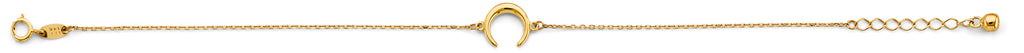 14K Yellow Gold Assorted Fancy Bracelet - AB962