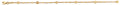 14K Yellow Gold Assorted Fancy Bracelet - AB973
