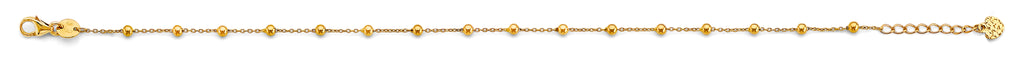 14K Yellow Gold Assorted Fancy Bracelet - AB974