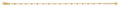 14K Yellow Gold Assorted Fancy Bracelet - AB974