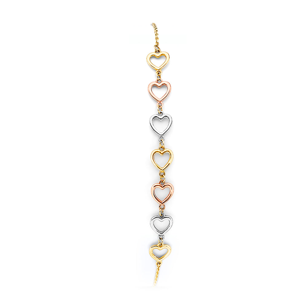 14K Yellow Gold Friendship Bracelet - AB999