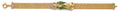 14K Yellow Gold Religious Bracelet - AB1011