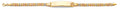 14K Yellow Gold 15 Años & Lucky Bracelet - AB1014