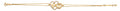 14K Yellow Gold 15 Años & Lucky Bracelet - AB1018
