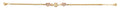 14K Yellow Gold 15 Años & Lucky Bracelet - AB1019