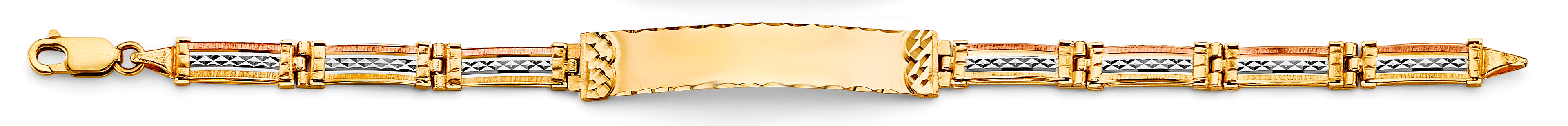 14K Yellow Gold 15 Años & Lucky Bracelet - AB1020