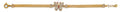 14K Yellow Gold 15 Años & Lucky Bracelet - AB1026