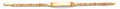 14K Yellow Gold Religious Bracelet - AB1035
