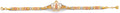 14K Yellow Gold Religious Bracelet - AB1042