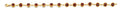 14K Yellow Gold Light Link ID & Evil Eye Bracelet - AB1048