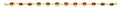 14K Yellow Gold Light Link ID & Evil Eye Bracelet - AB1054