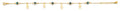14K Yellow Gold Light Link ID & Evil Eye Bracelet - AB1065