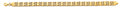 14K Yellow Gold Assorted Fancy Bracelet - AB1074