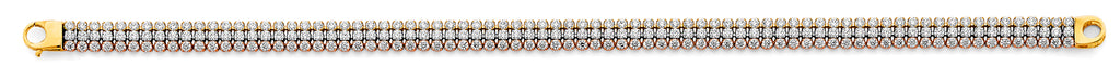 14K Yellow Gold Assorted Fancy Bracelet - AB1080