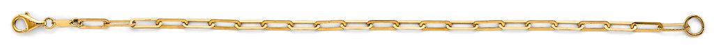 14K Yellow Gold Light Necklace & Bracelet - AB1087