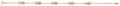 14K Yellow Gold Light Necklace & Bracelet - AB1095
