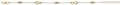 14K Yellow Gold Light Necklace & Bracelet - AB1097