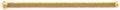 14K Yellow Gold Hollow Necklace & Bracelet - AB1115