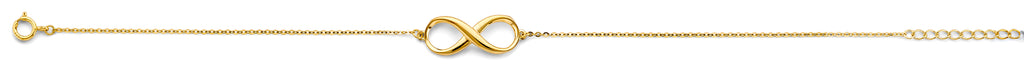 14K Yellow Gold Light Necklace & Bracelet - AB1116