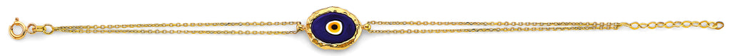 14K Yellow Gold Light Necklace & Bracelet - AB1130