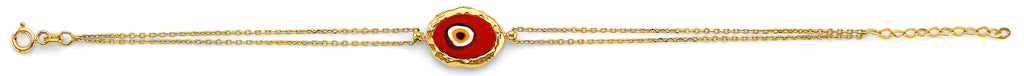 14K Yellow Gold Light Necklace & Bracelet - AB1131